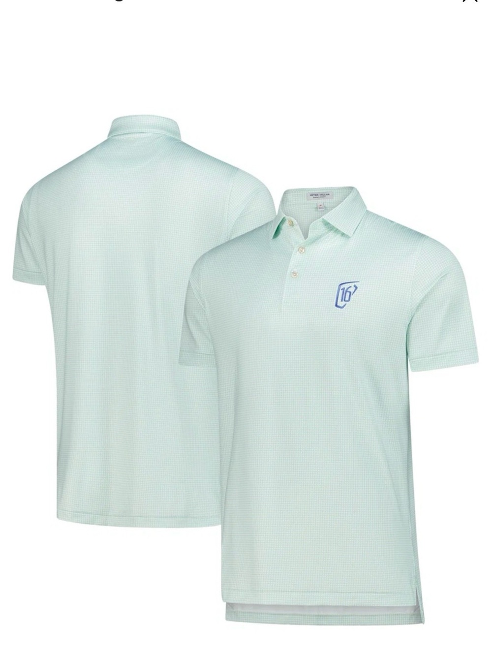 Peter Millar Men’s L WM Phoenix Open Performance Polo Shirt Green